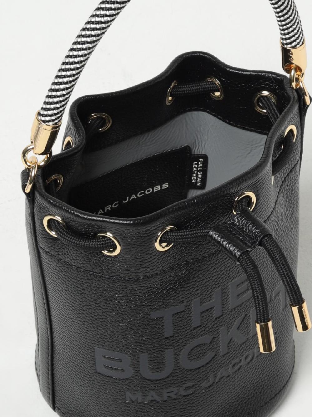 Giglio Borsa The Bucket Bag Marc Jacobs In Pelle A Grana