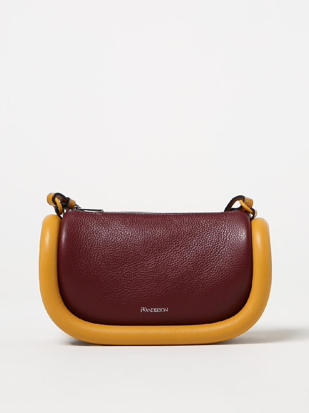 Giglio Borsa The Bumper JW Anderson in pelle a micro grana