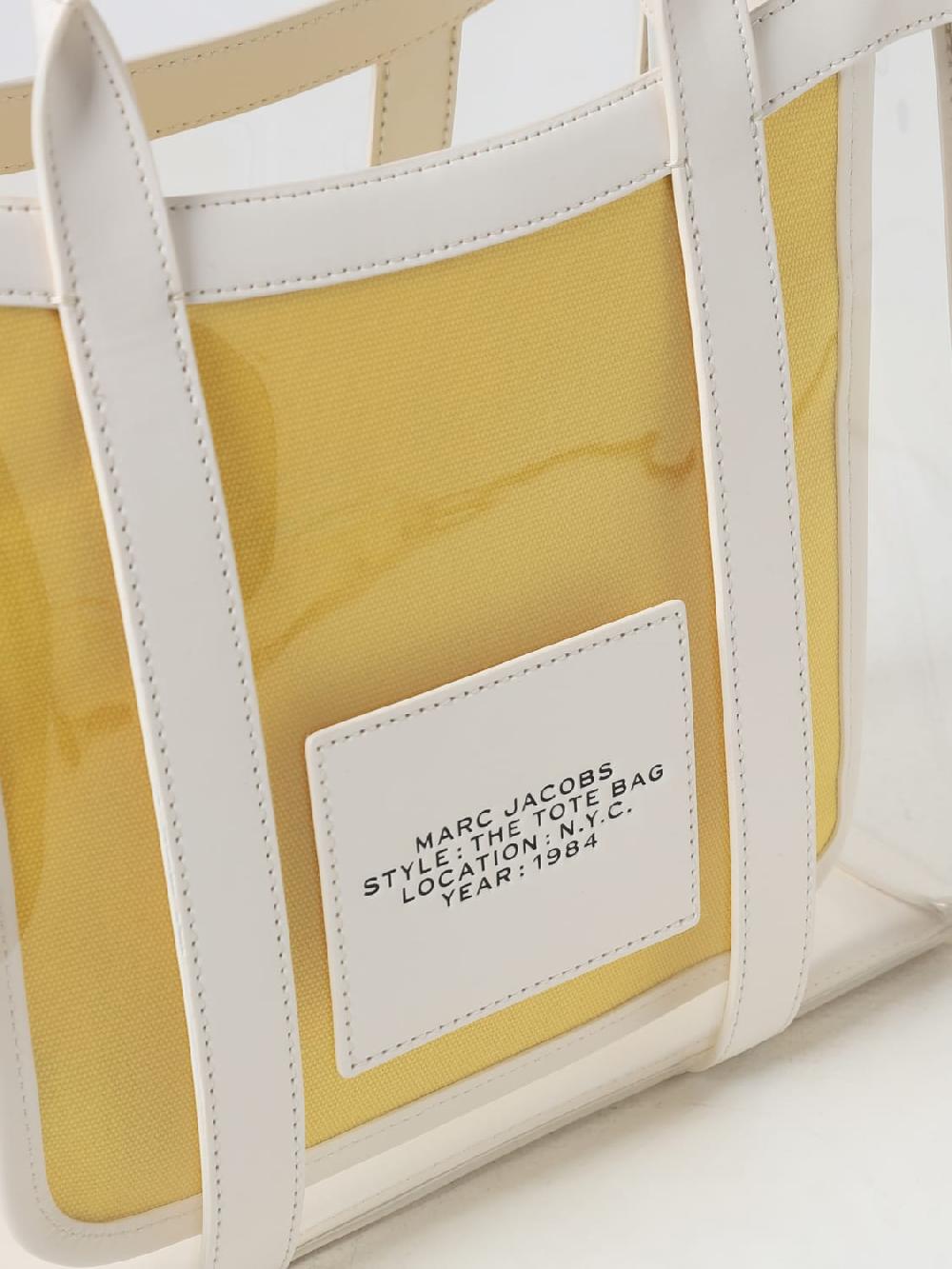 Giglio Borsa The Clear Medium Tote Bag Marc Jacobs In Pvc