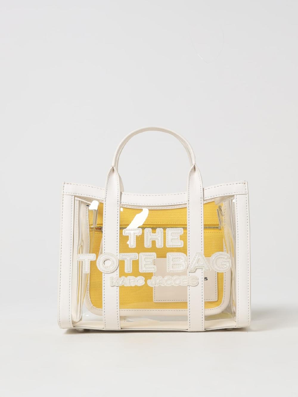 Giglio Borsa The Clear Tote Bag Marc Jacobs in pvc e pelle