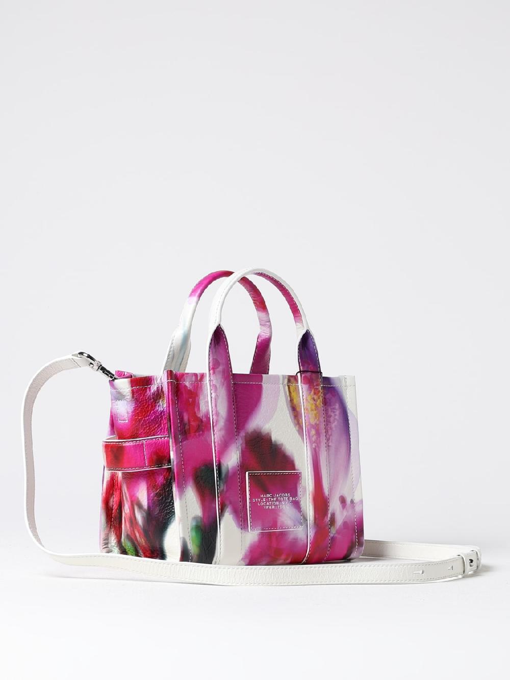 Giglio Borsa The Future Floral Marc Jacobs In Pelle A Grana