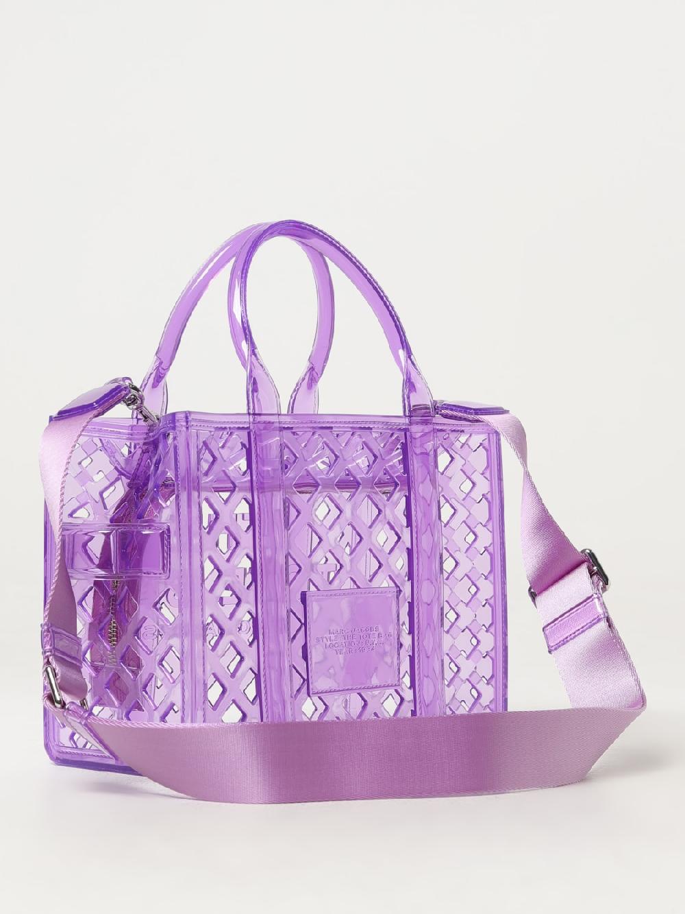 Giglio Borsa The Jelly Small Tote Bag Marc Jacobs In Gomma Traforata