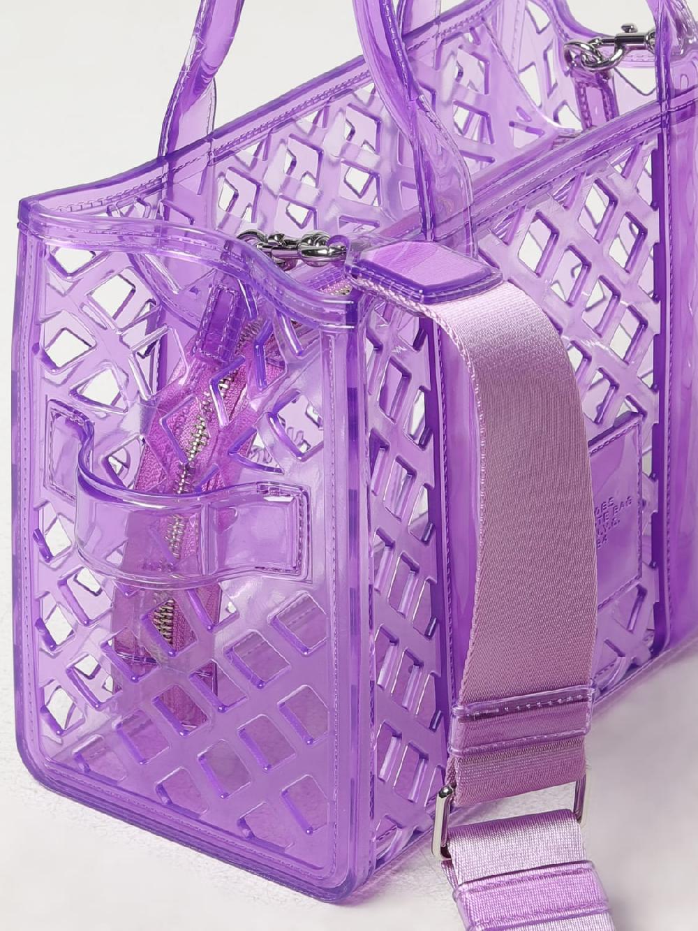 Giglio Borsa The Jelly Small Tote Bag Marc Jacobs In Gomma Traforata