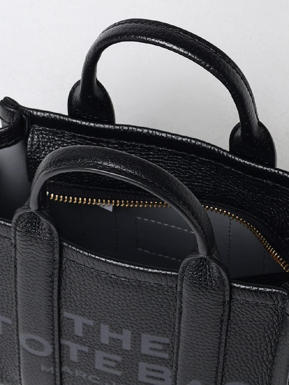 Giglio Borsa The Leather Crossbody Tote Marc Jacobs In Pelle A Grana