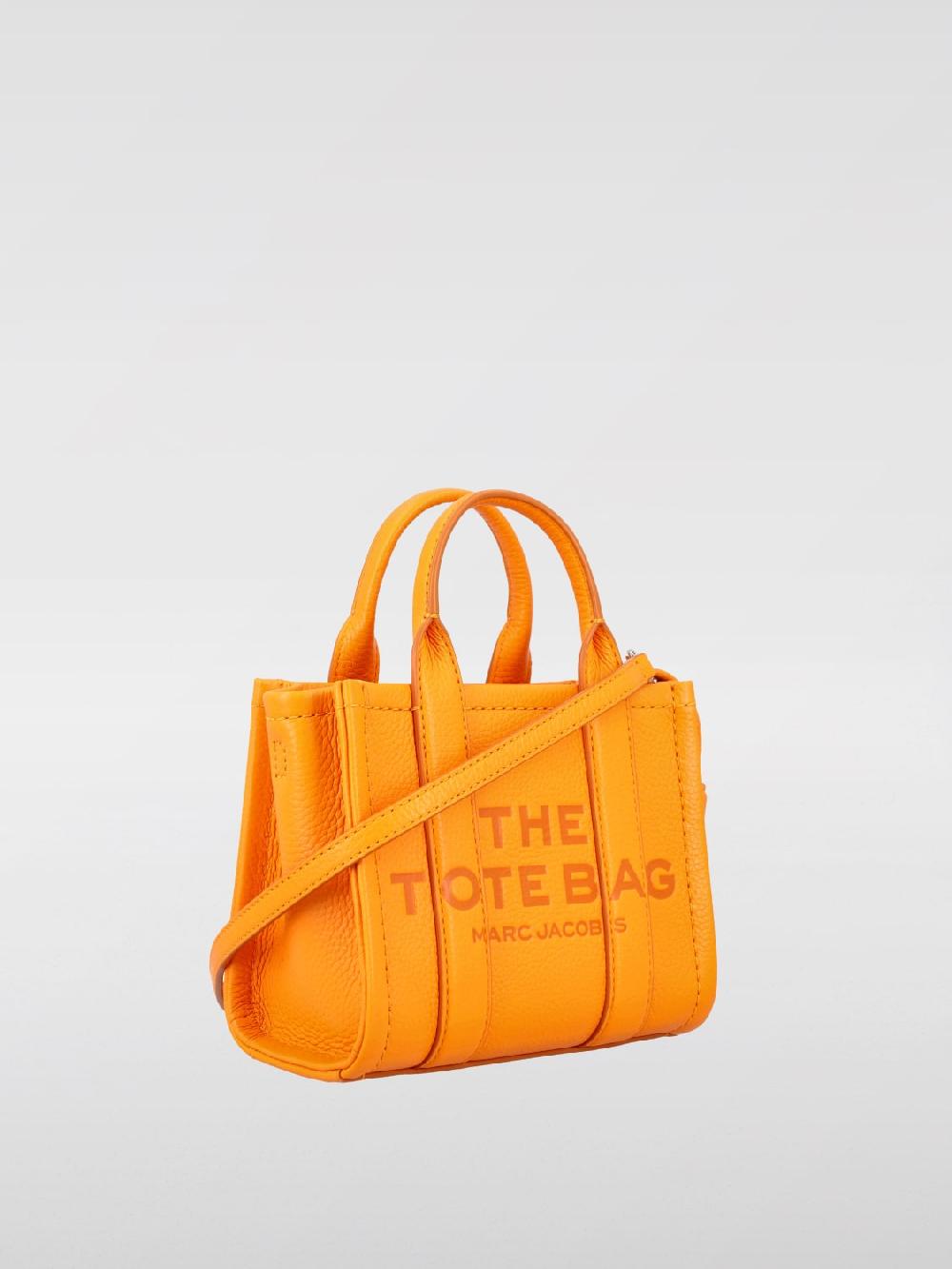 Giglio Borsa The Leather Crossbody Tote Marc Jacobs In Pelle A Grana
