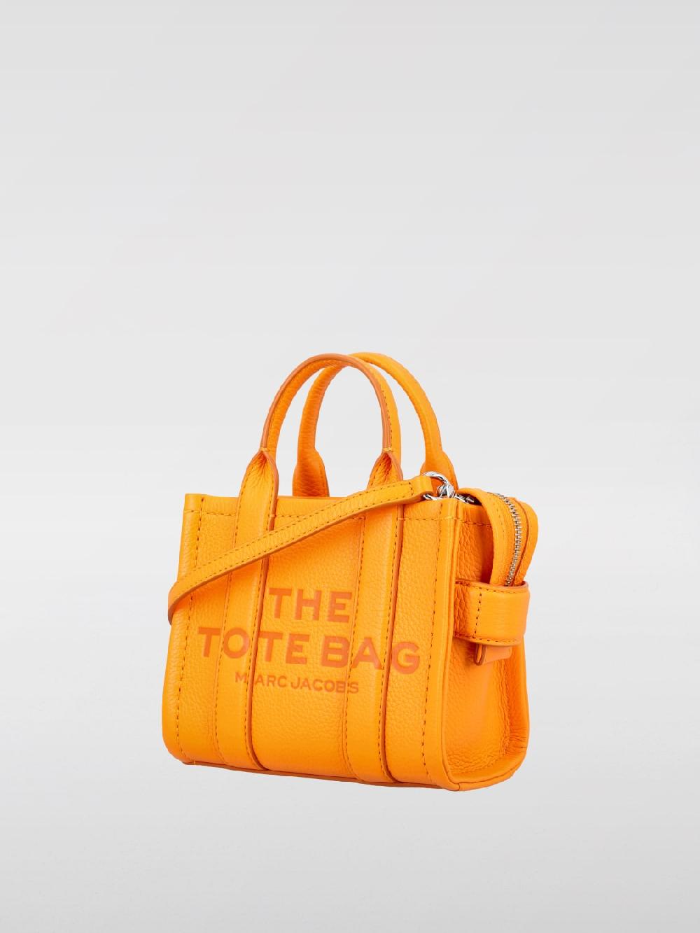 Giglio Borsa The Leather Crossbody Tote Marc Jacobs In Pelle A Grana