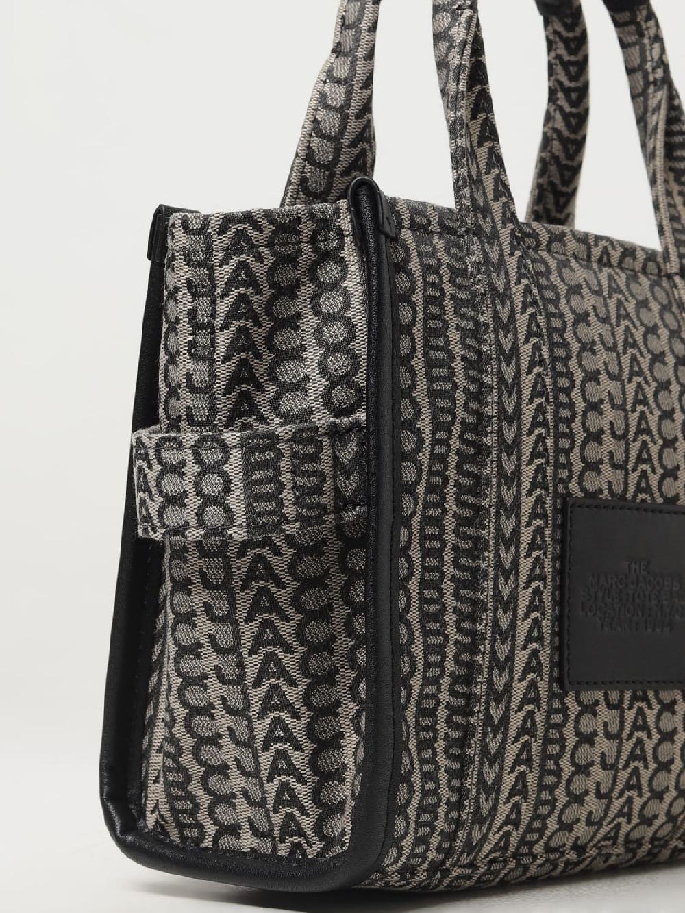 Giglio Borsa The Monogram Small Tote Bag Marc Jacobs In Canvas Jacquard