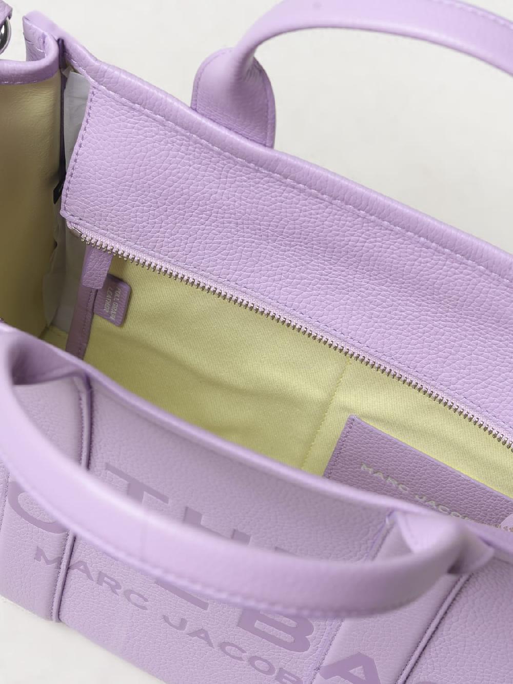 Giglio Borsa The Tote Bag Marc Jacobs In Pelle A Grana