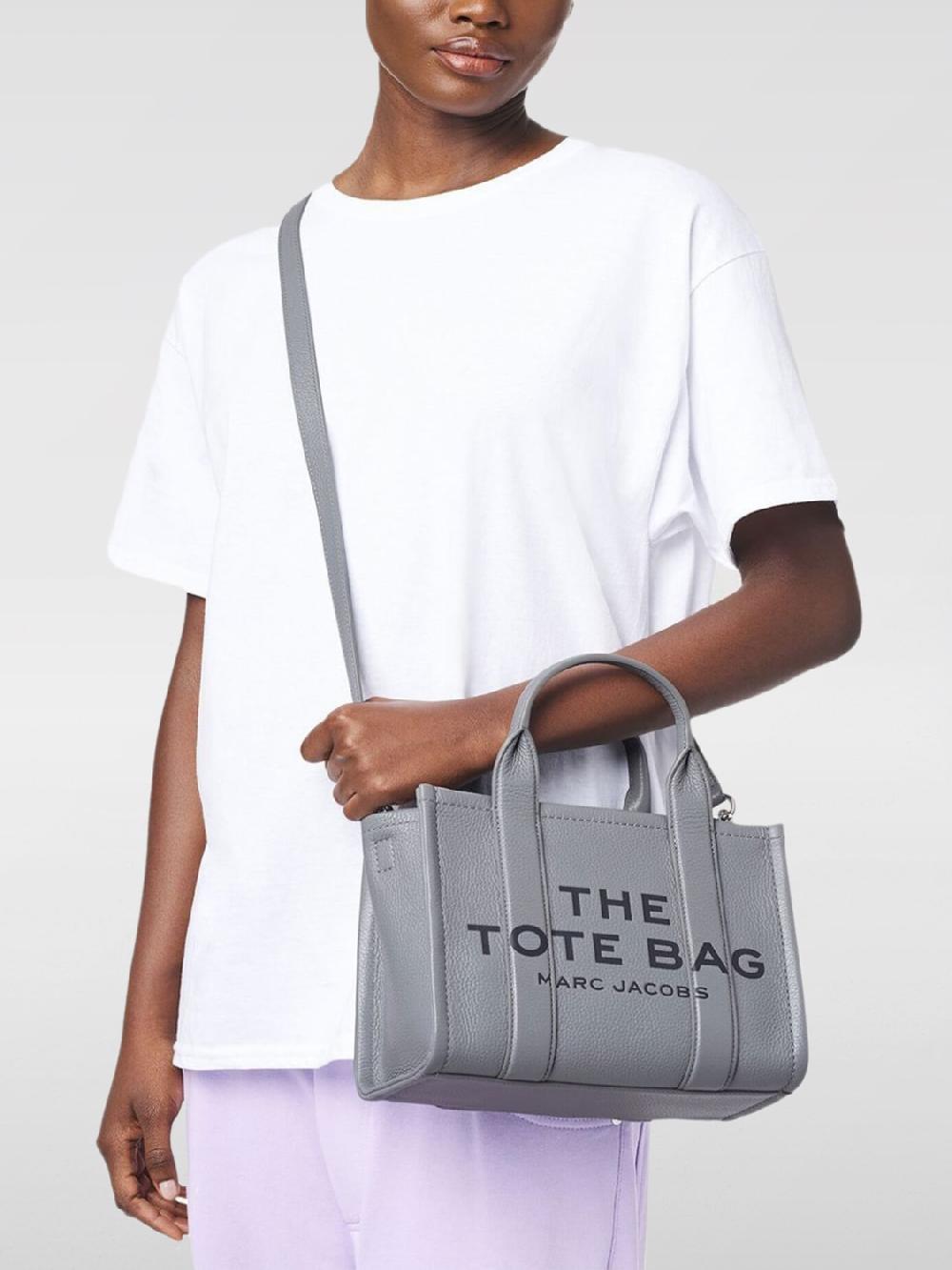 Giglio Borsa The Tote Bag Marc Jacobs In Pelle A Grana