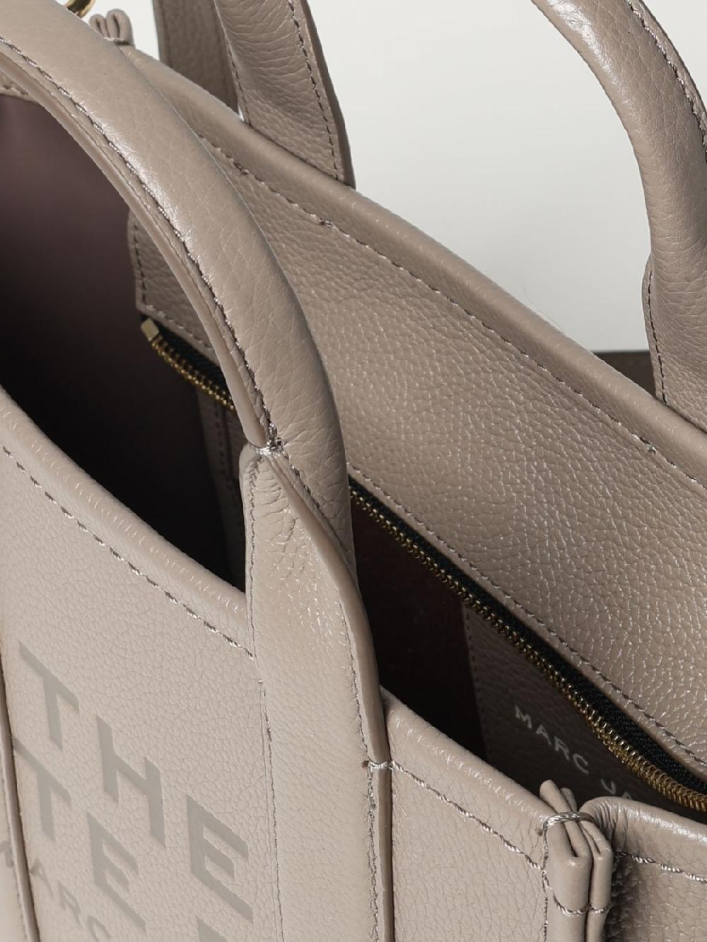 Giglio Borsa The Tote Bag Marc Jacobs In Pelle A Grana