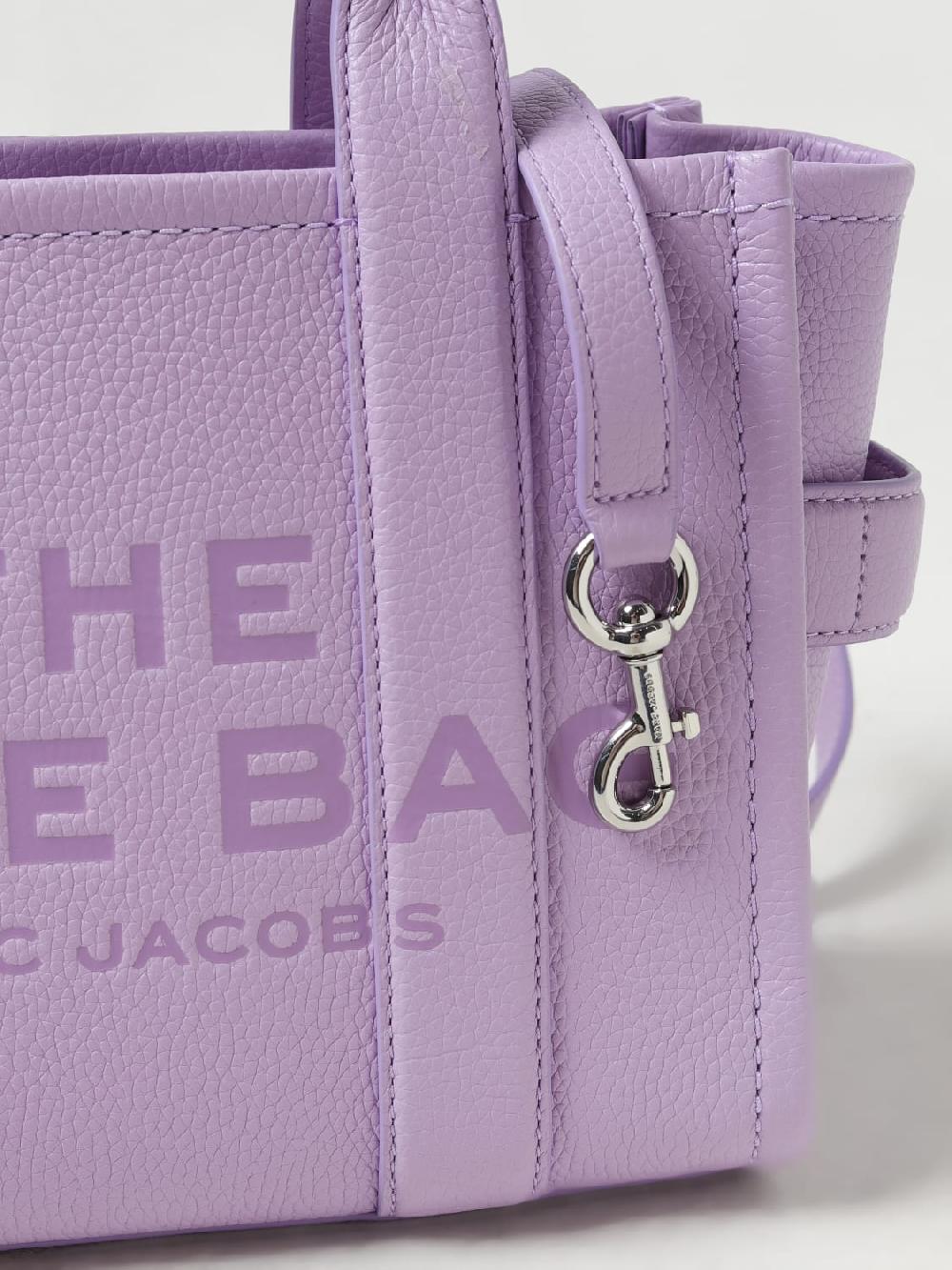Giglio Borsa The Tote Bag Marc Jacobs In Pelle A Grana