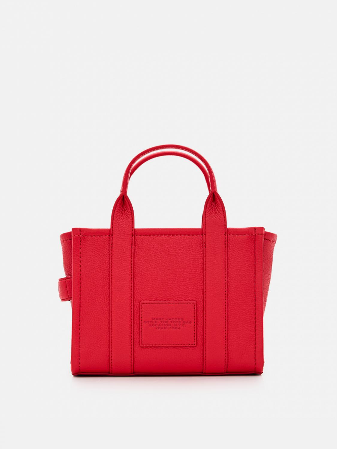 Giglio Borsa The Tote Bag Marc Jacobs In Pelle A Grana