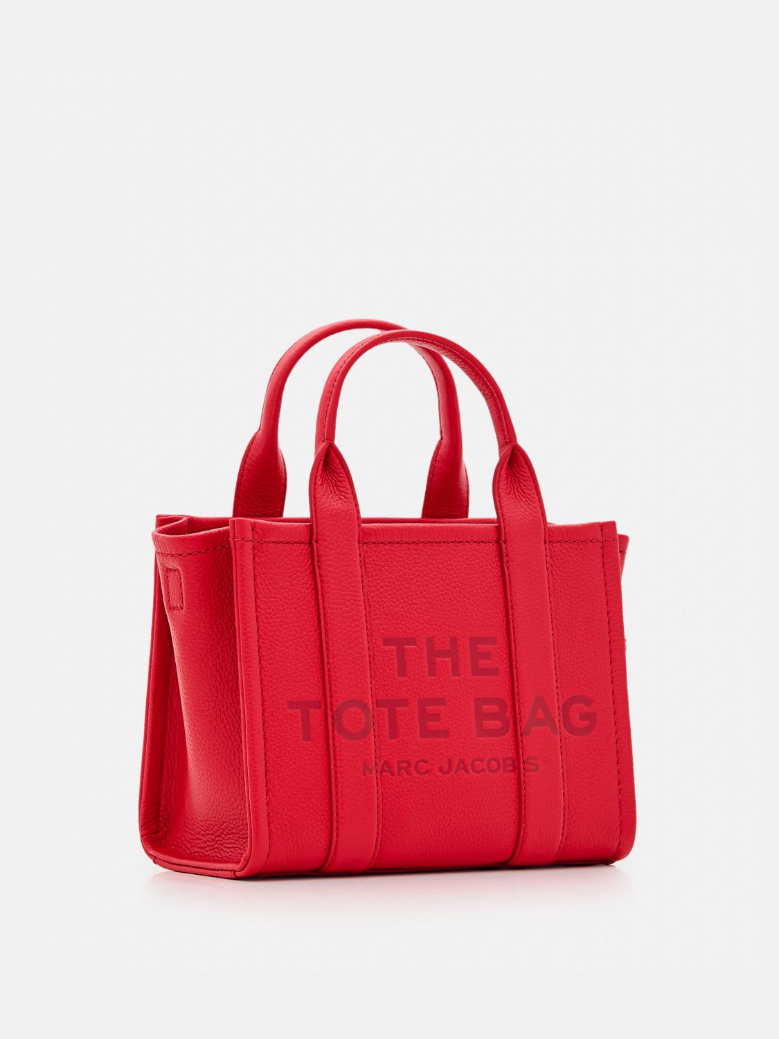 Giglio Borsa The Tote Bag Marc Jacobs In Pelle A Grana