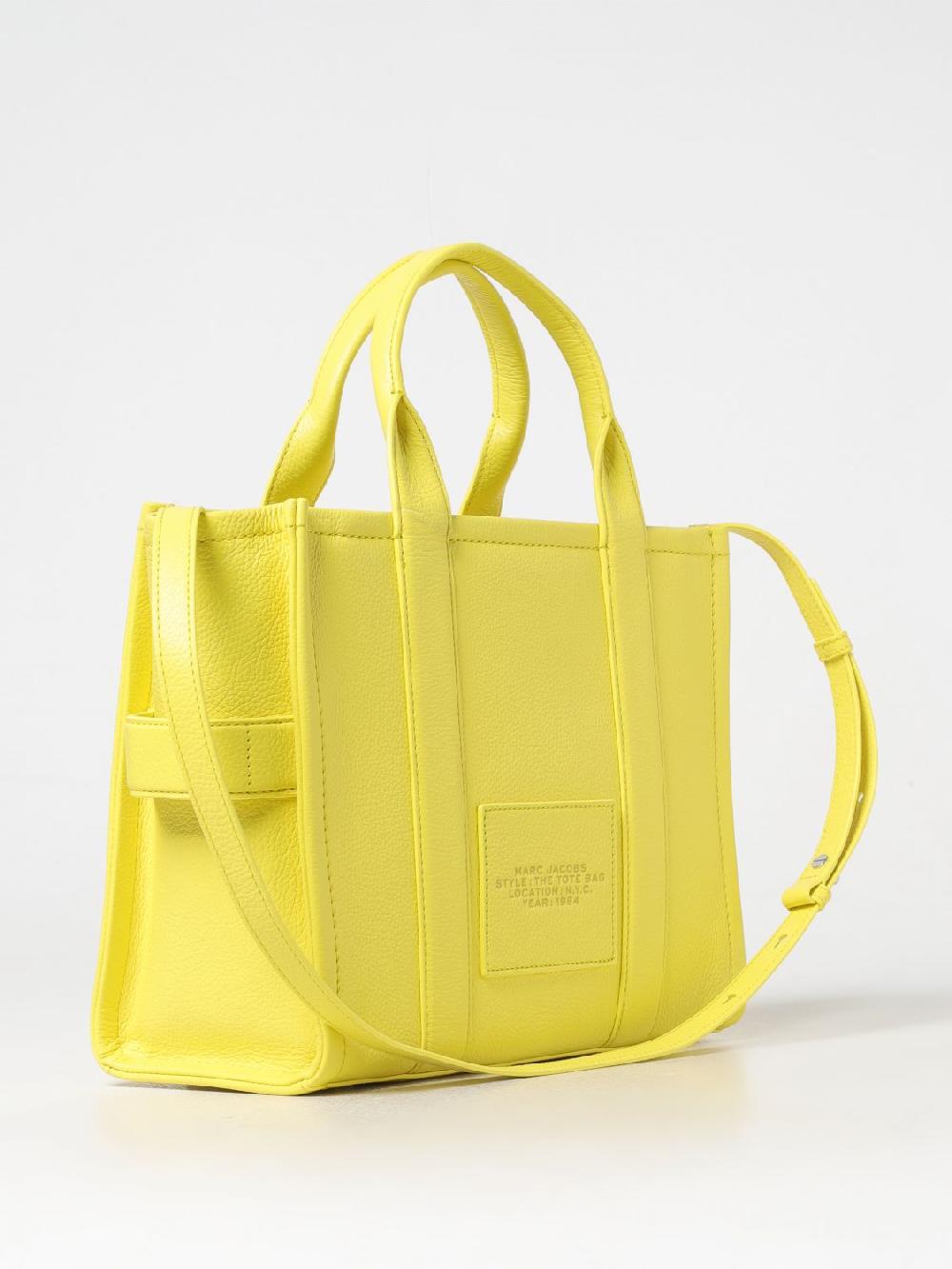 Giglio Borsa The Tote Bag Marc Jacobs In Pelle A Grana