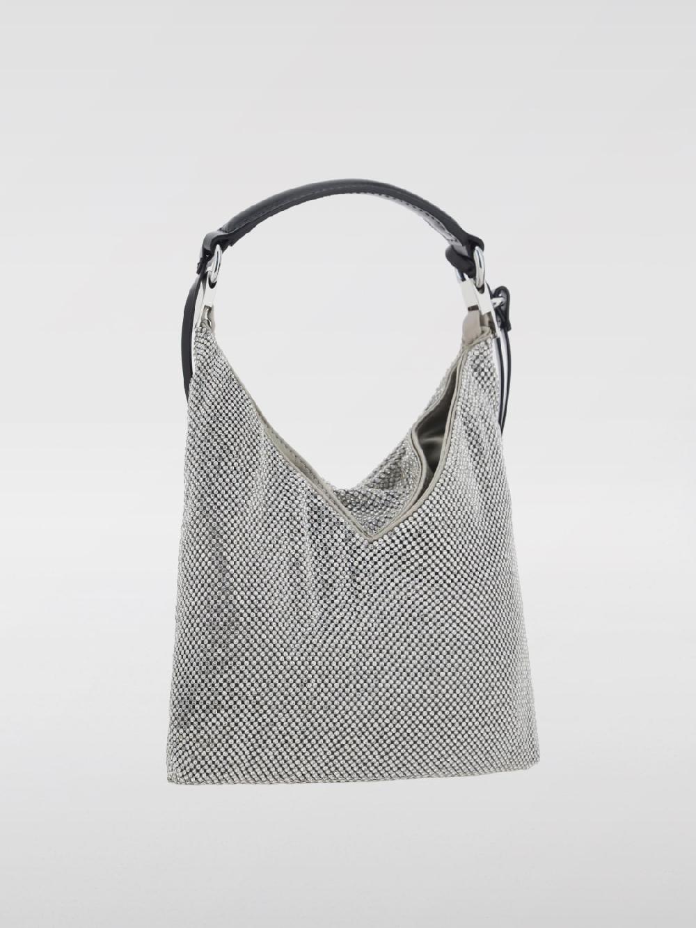Giglio Borsa Tote Bella Ciao Benedetta Bruzziches In Maglia Metallica