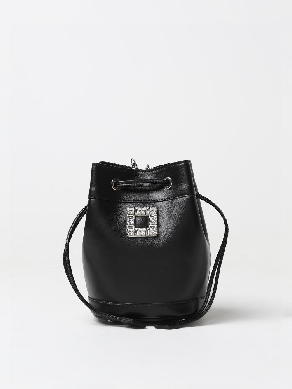 Giglio Borsa Très Vivier Roger Vivier in pelle con fibbia gioiello