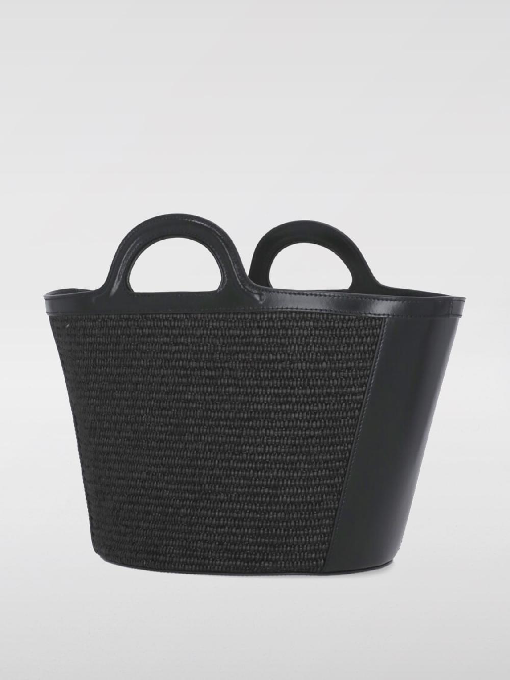 Giglio Borsa Tropicalia Small Marni In Pelle E Rafia