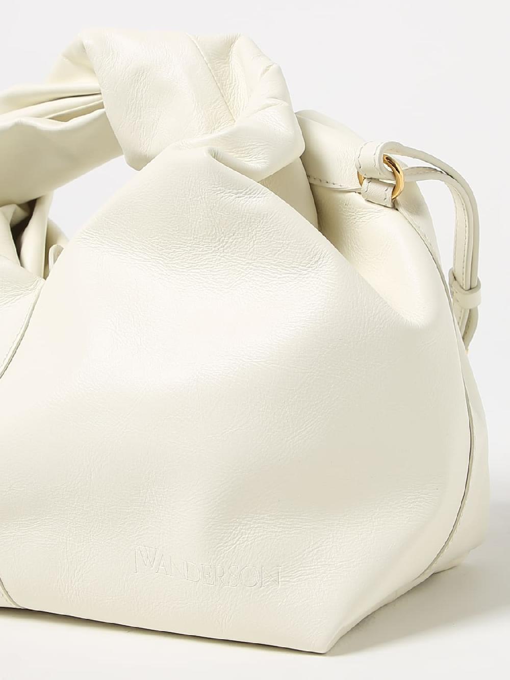 Giglio Borsa Twister JW Anderson In Pelle Con Manico Intrecciato