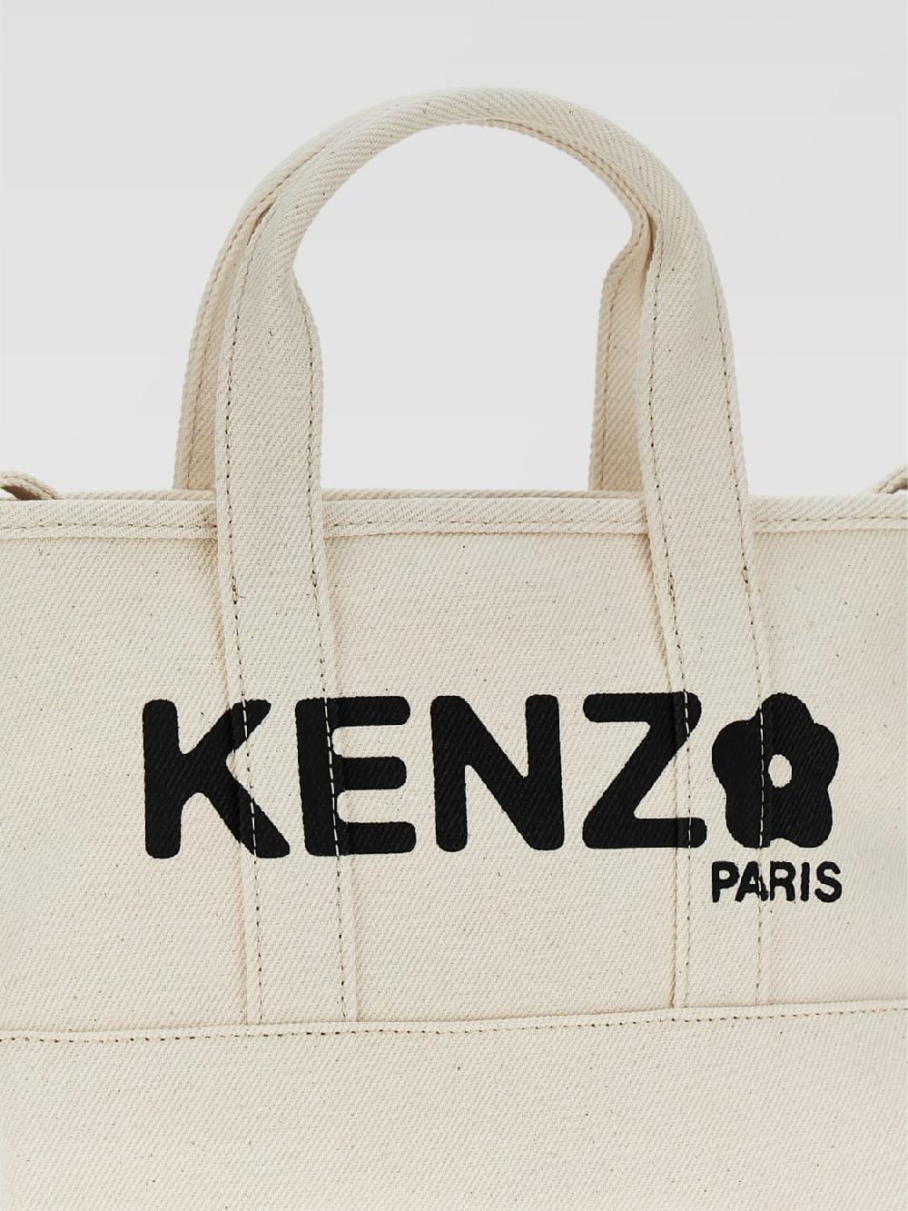 Giglio Borsa Utility Kenzo In Canvas Di Cotone Con Logo