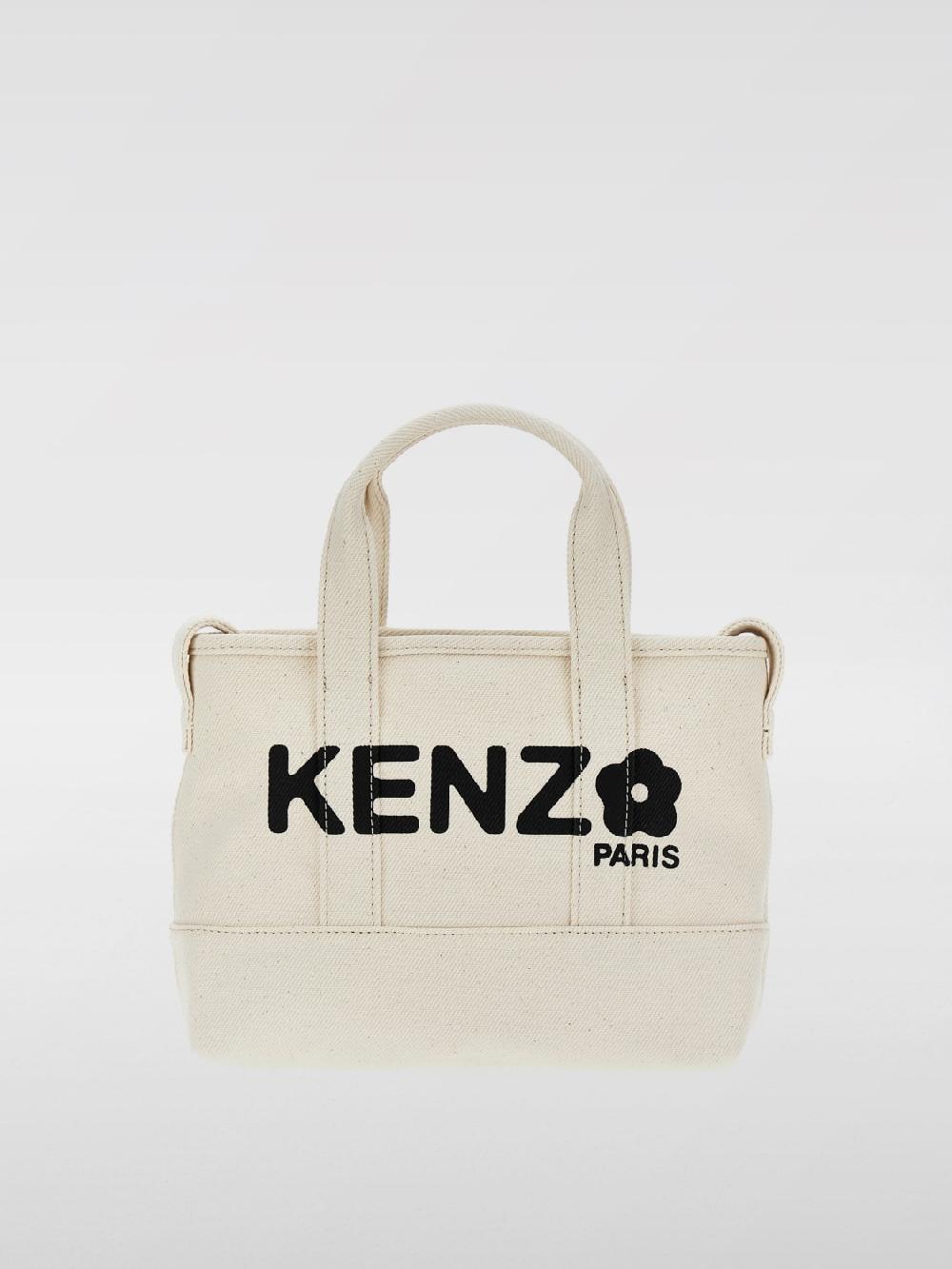 Giglio Borsa Utility Kenzo in canvas di cotone con logo