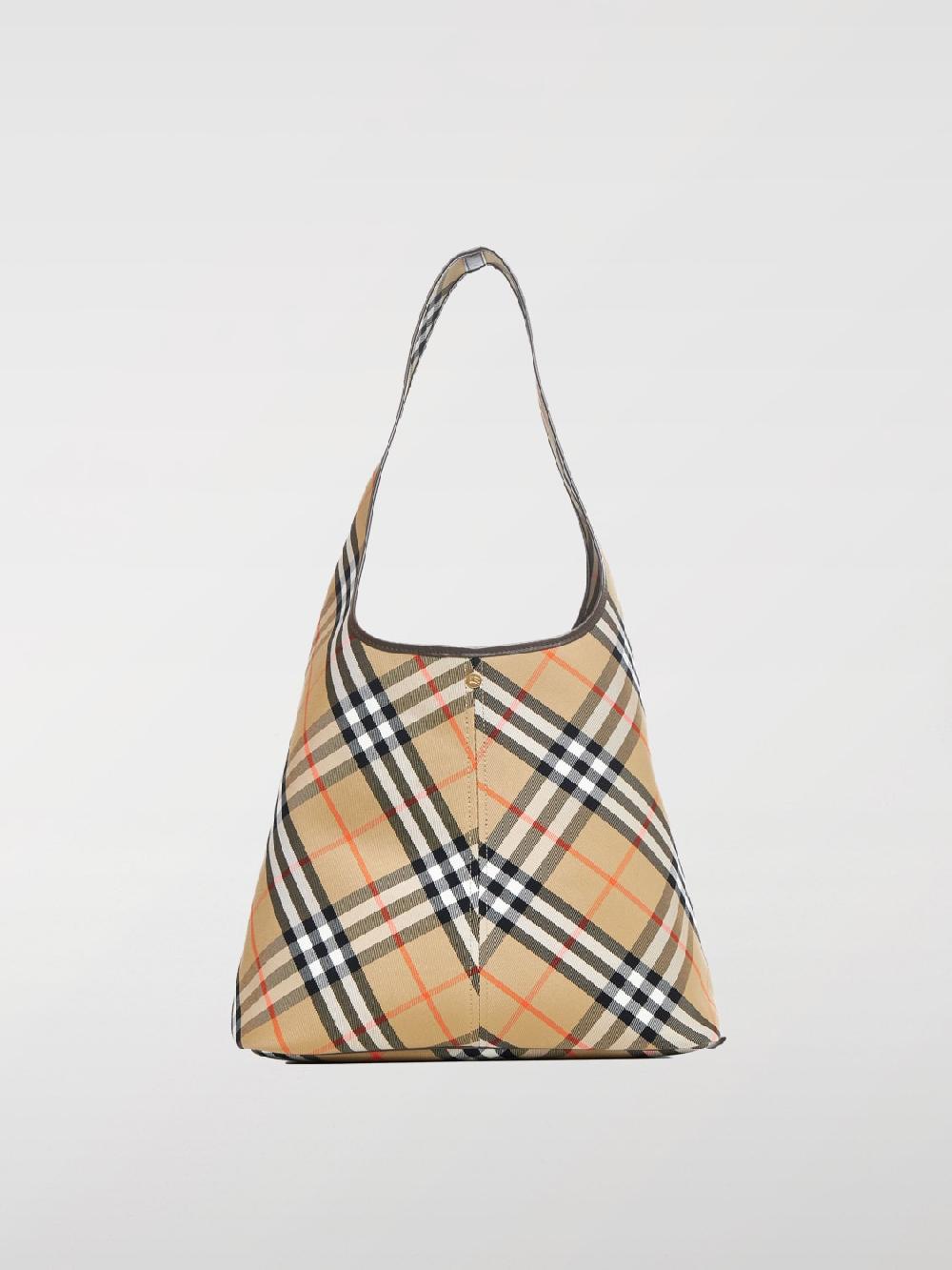 Giglio Borsa Vintage Check Burberry in canvas jacquard
