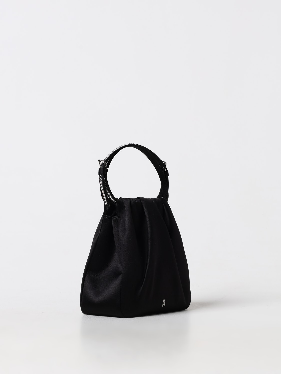 Giglio Borsa Vittoria Amina Muaddi In Raso Con Strass