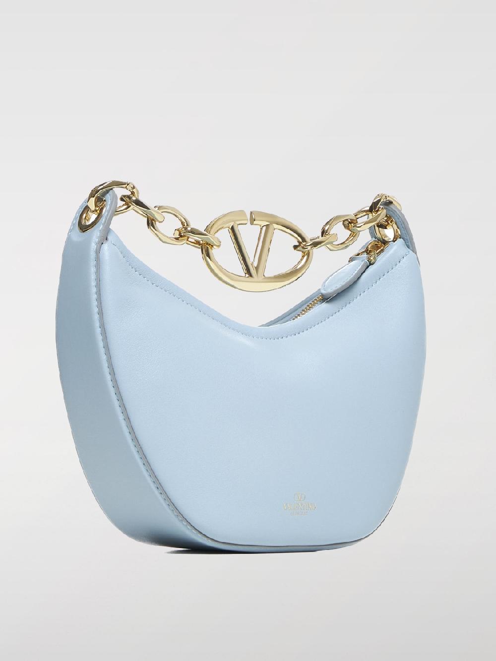 Giglio Borsa VLogo Signature Moon Valentino Garavani In Nappa