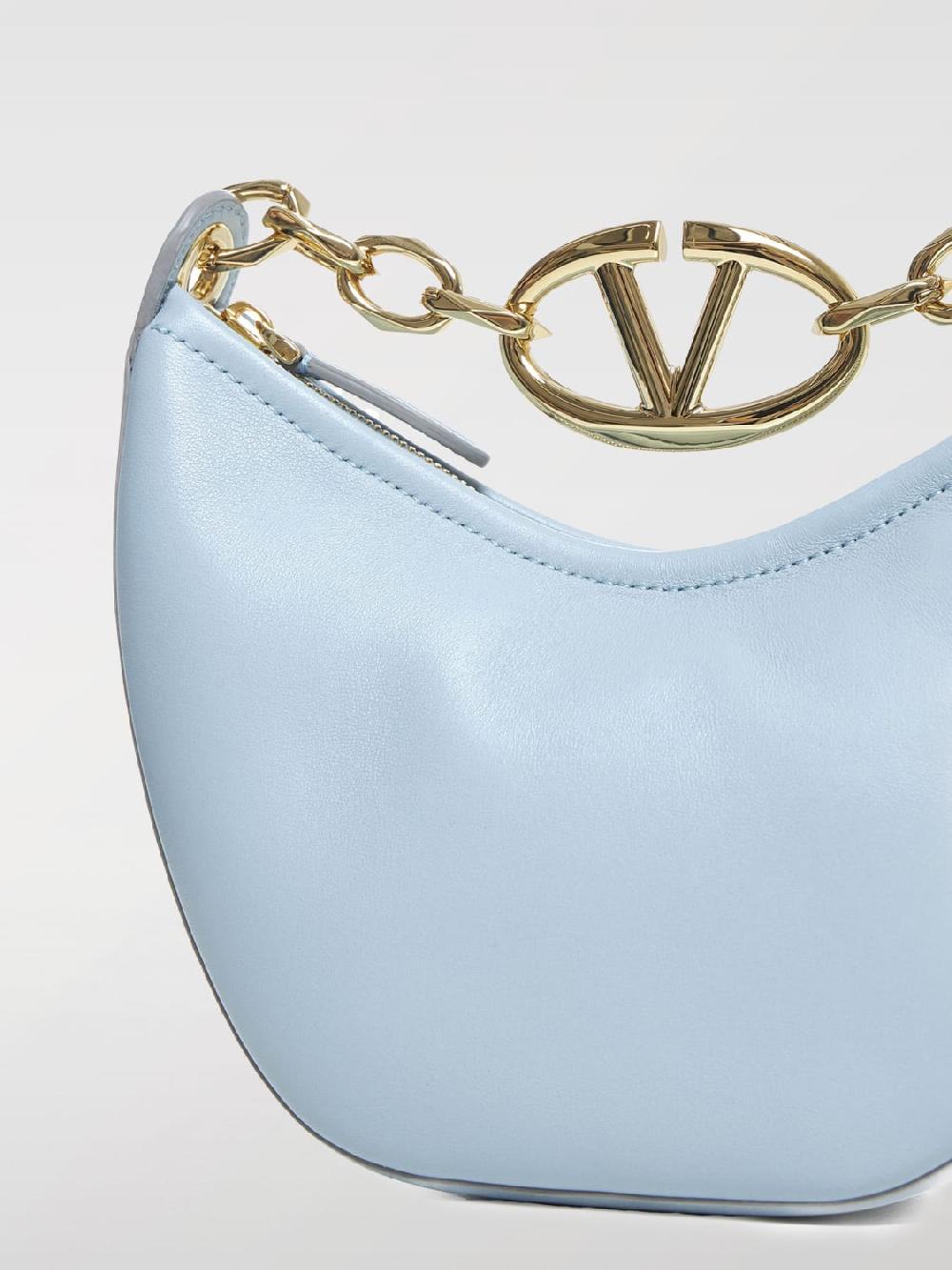 Giglio Borsa VLogo Signature Moon Valentino Garavani In Nappa