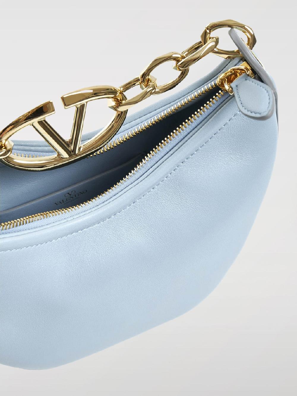 Giglio Borsa VLogo Signature Moon Valentino Garavani In Nappa