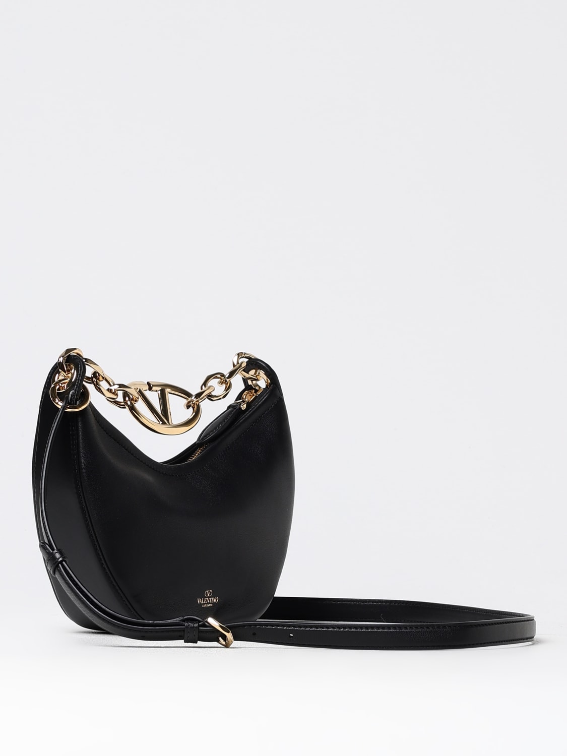 Giglio Borsa VLogo Signature Moon Valentino Garavani In Nappa