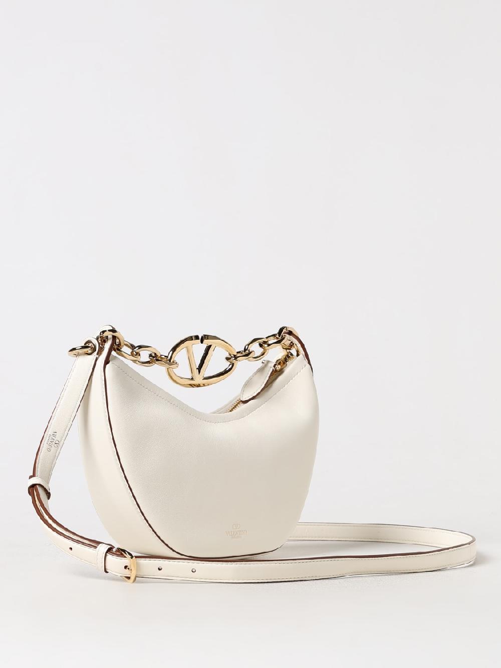 Giglio Borsa VLogo Signature Moon Valentino Garavani In Nappa