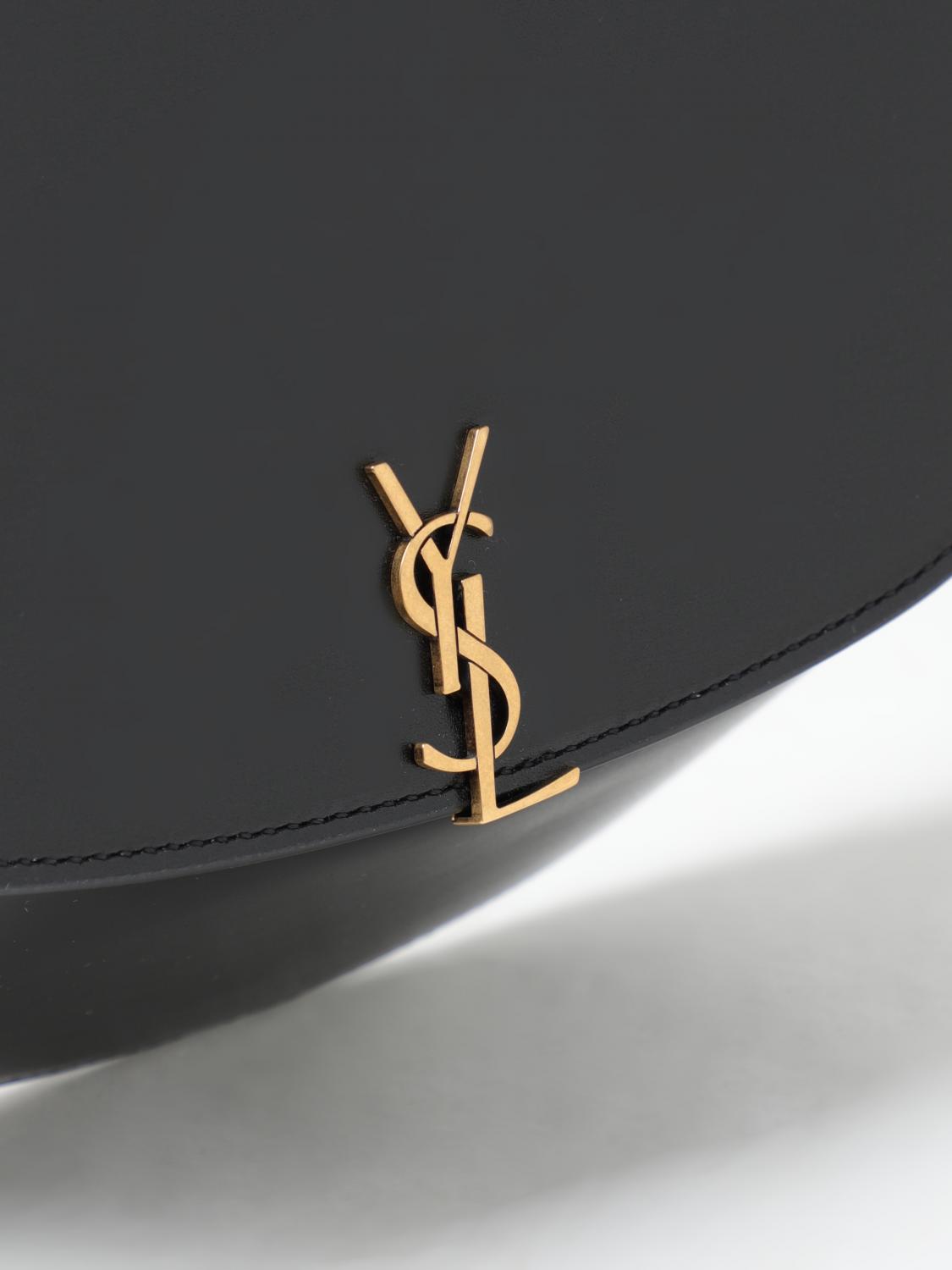 Giglio Borsa Voltaire Saint Laurent In Pelle Palmellata