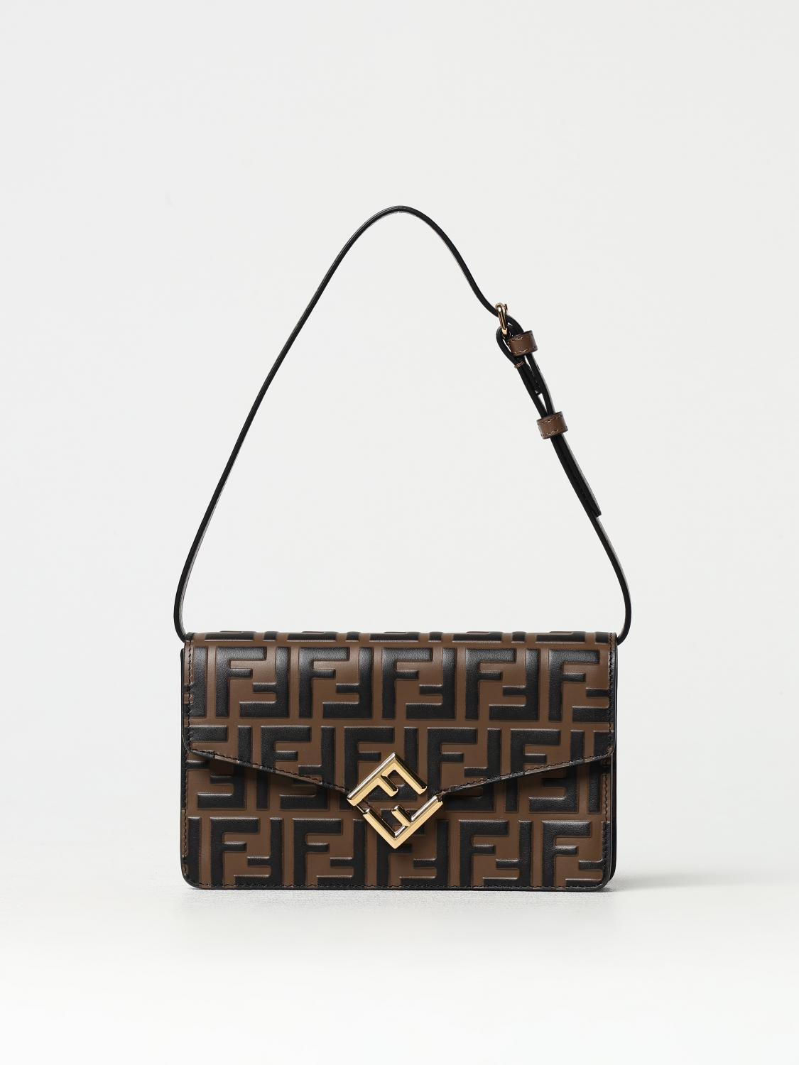 Giglio Borsa wallet FF Diamonds Fendi in pelle con monogram FF all over