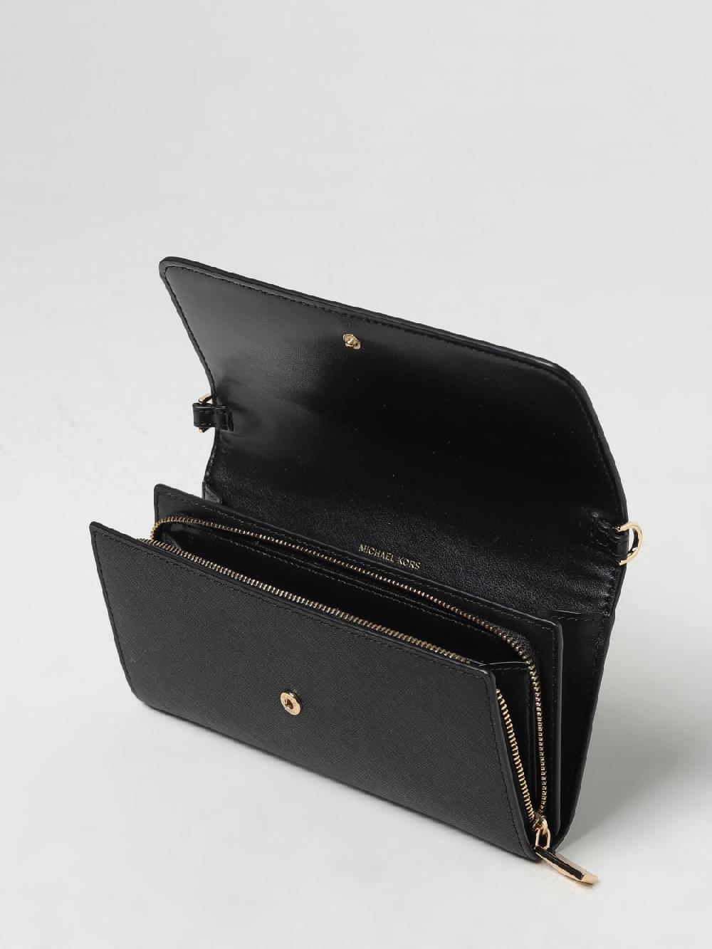 Giglio Borsa Wallet Jet Set Michael Michael Kors In Pelle Saffiano
