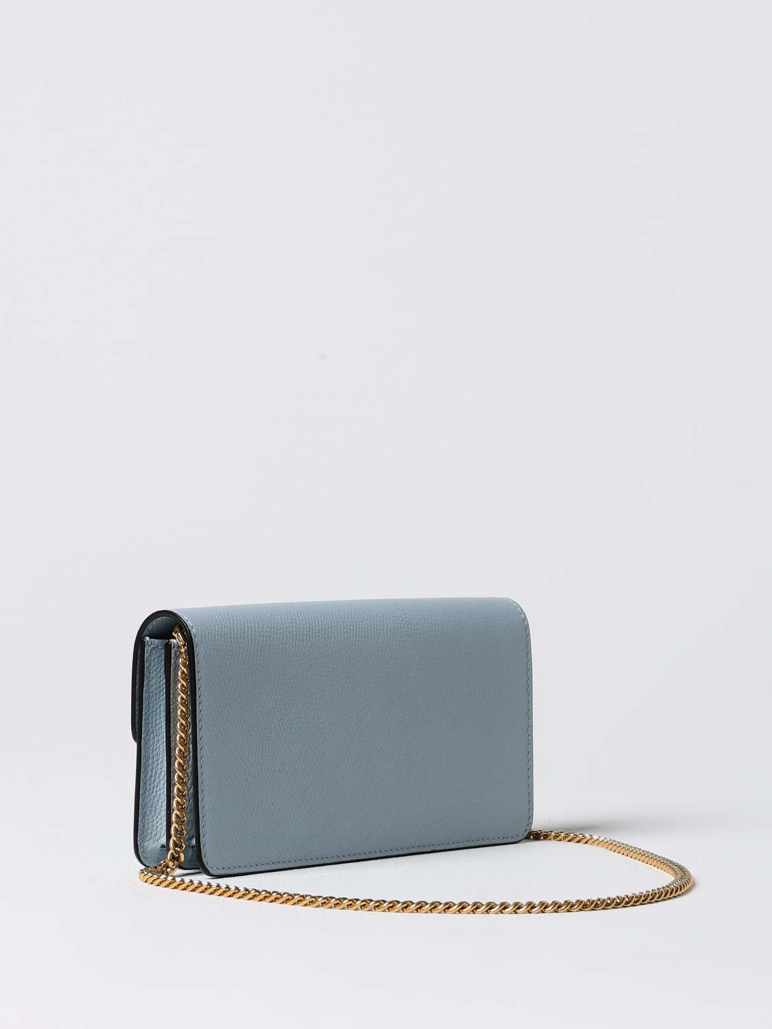 Giglio Borsa Wallet Locò Valentino Garavani In Pelle A Grana