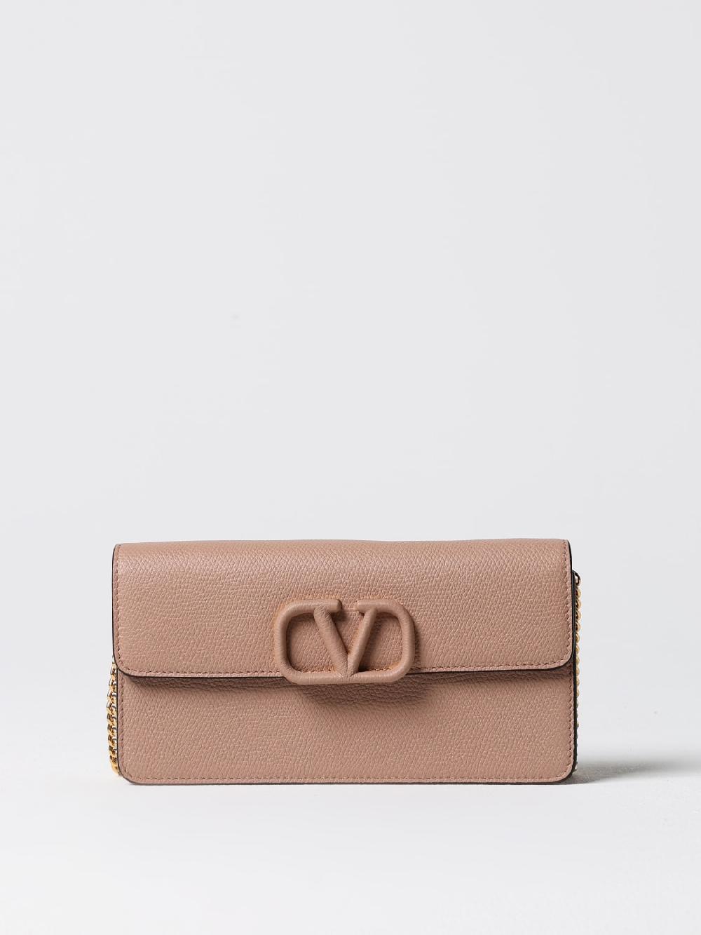 Giglio Borsa wallet Locò Valentino Garavani in pelle a grana