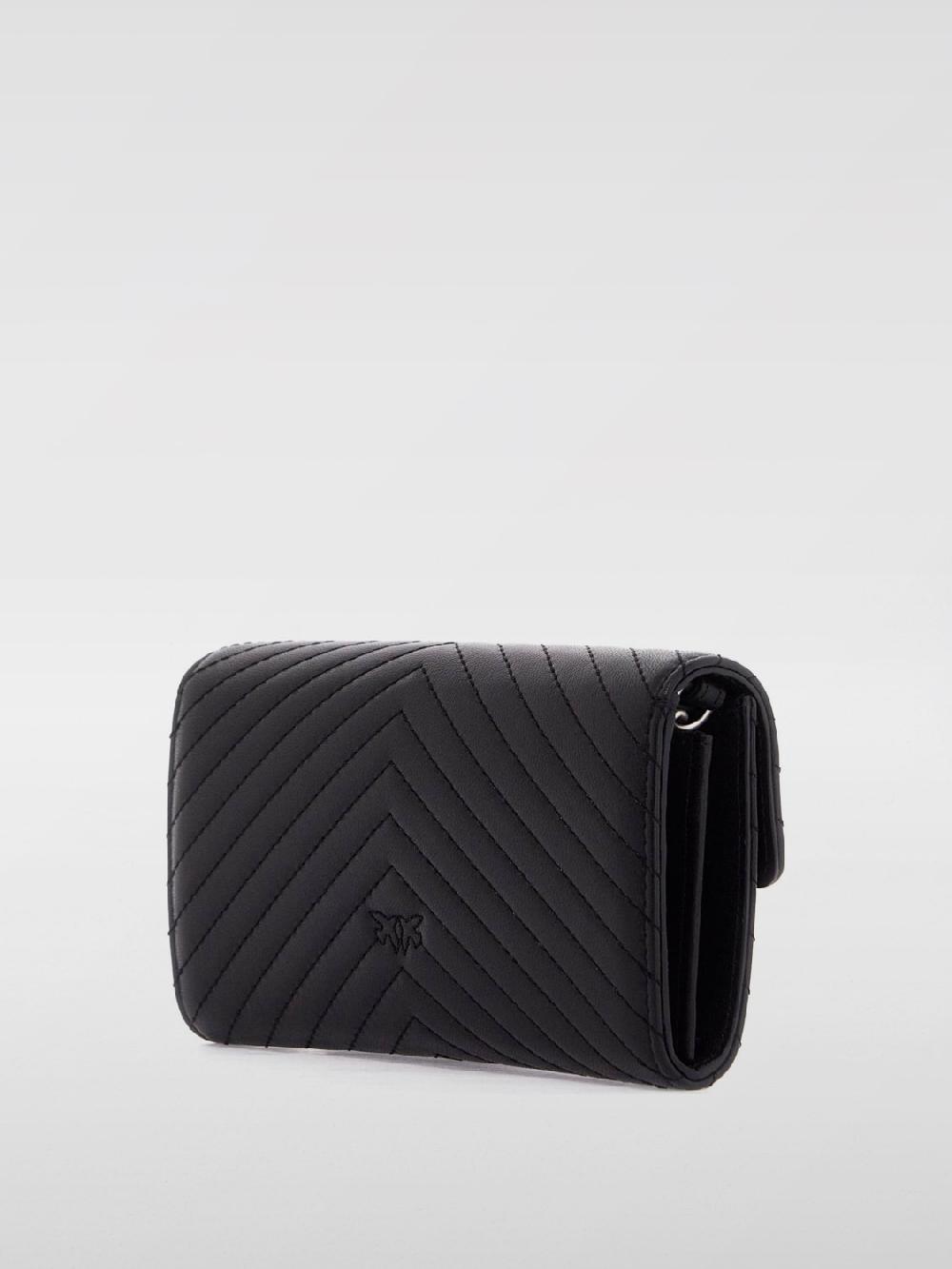 Giglio Borsa Wallet Pinko In Nappa Matelassè Chevron
