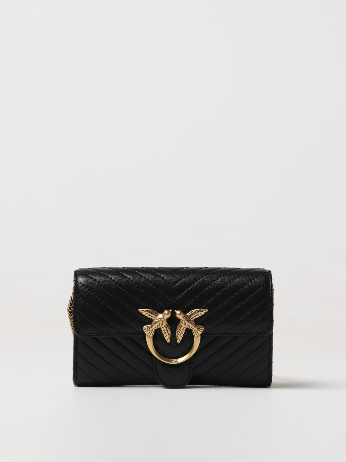Giglio Borsa wallet Pinko in nappa matelassè chevron