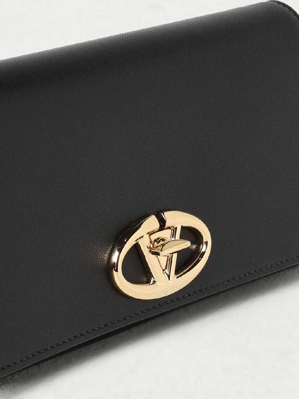 Giglio Borsa Wallet VLogo Signature Valentino Garavani In Nappa