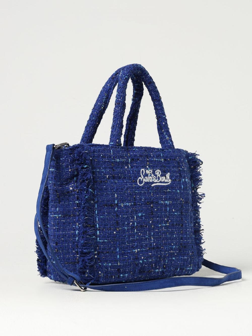 Giglio Borsa Wooly Colette Con Frange Mc2 Saint Barth