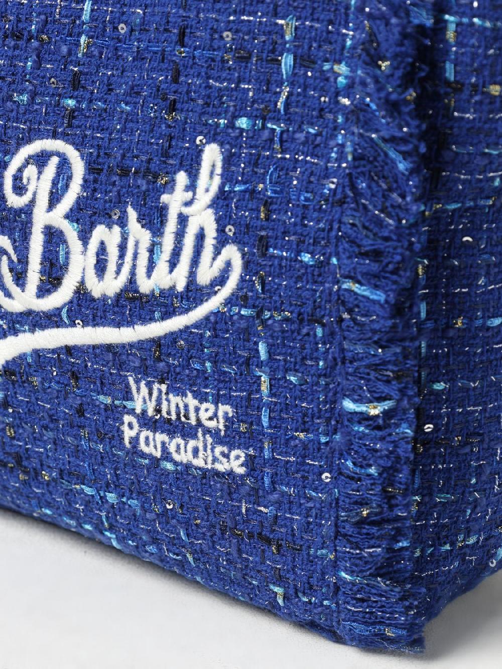 Giglio Borsa Wooly Colette Con Frange Mc2 Saint Barth