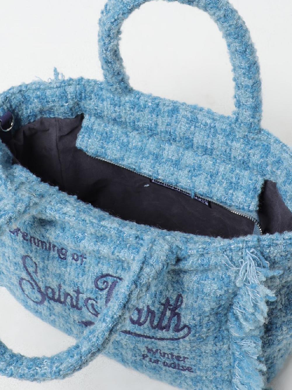 Giglio Borsa Wooly Colette Con Frange Mc2 Saint Barth