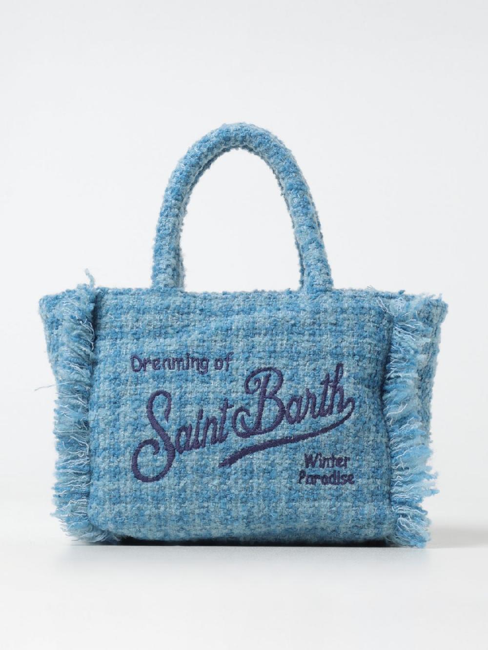 Giglio Borsa Wooly Colette con frange Mc2 Saint Barth