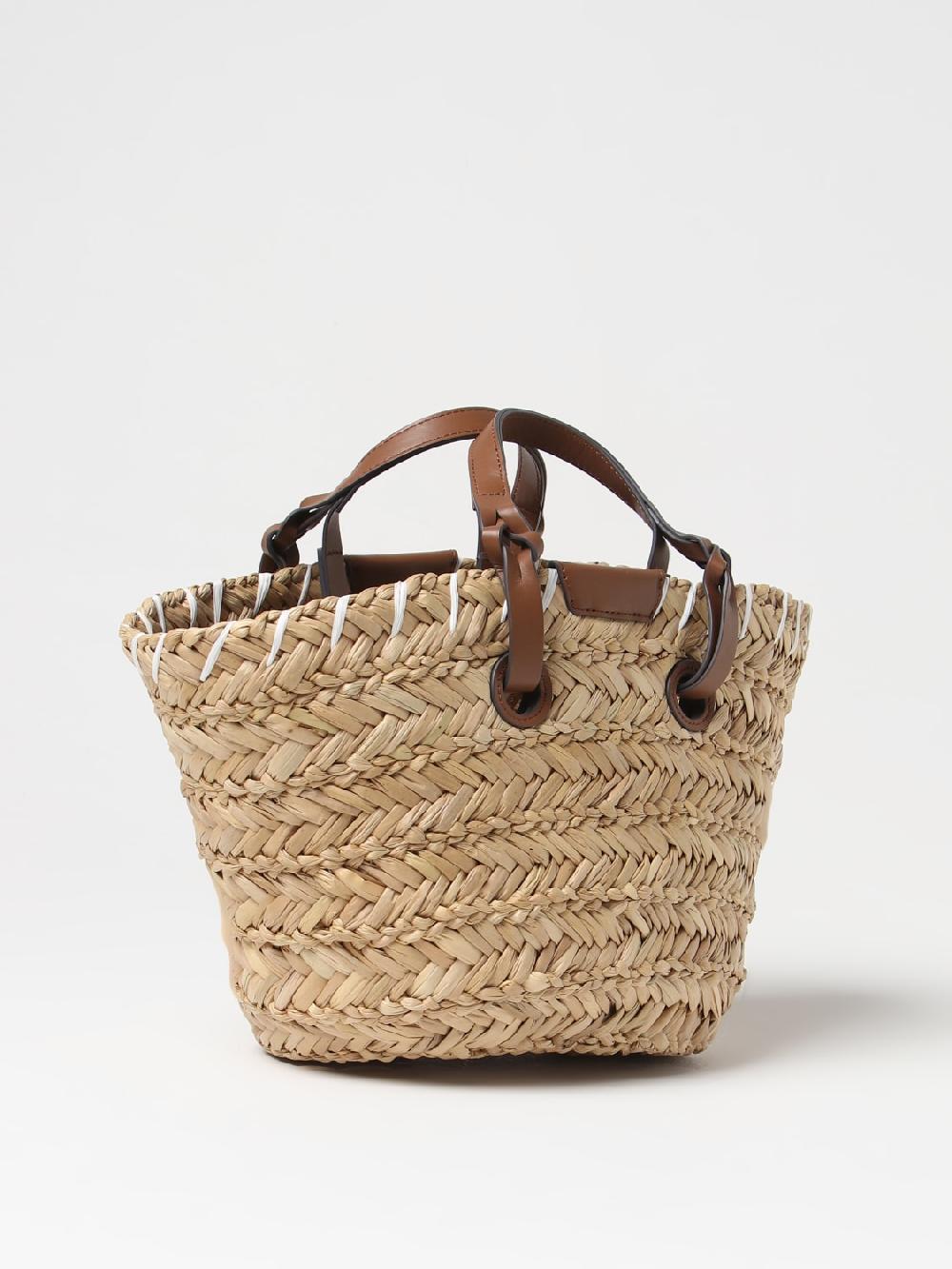 Giglio Borse Eyes Anya Hindmarch In Rafia Con Ricami