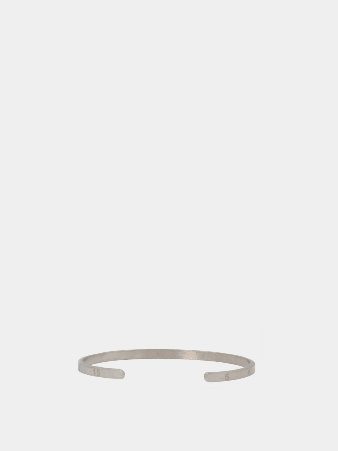 Giglio Bracciale Numeric Maison Margiela In Argento