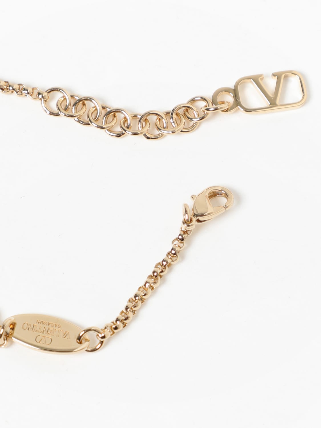 Giglio Bracciale VLogo Signature Valentino Garavani In Ottone Con Strass