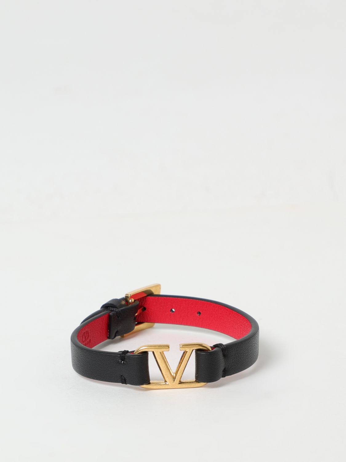 Giglio Bracciale VLogo Signature Valentino Garavani in pelle