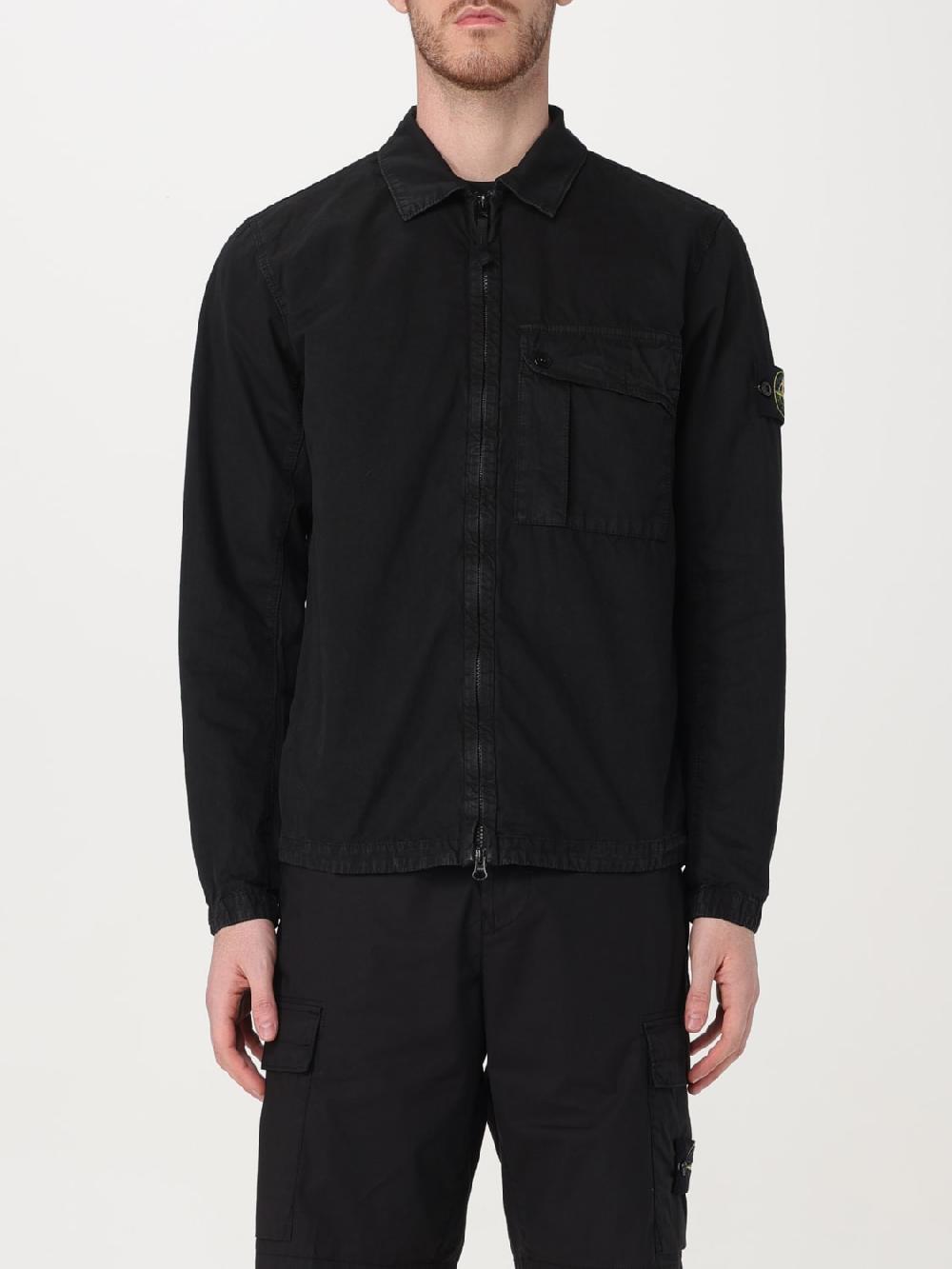 Giglio Camicia 119WN Old Treatment Stone Island in cotone