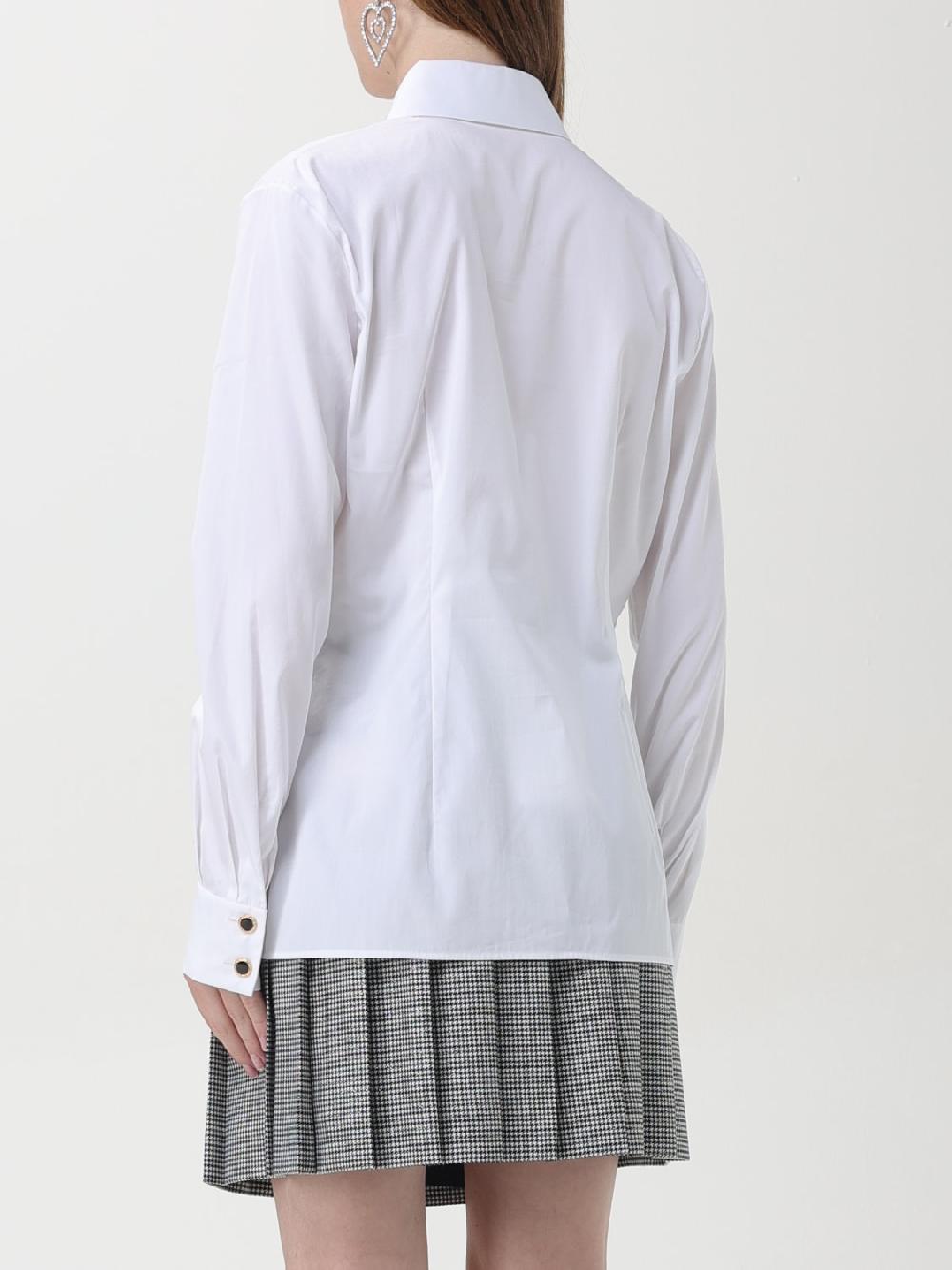 Giglio Camicia Alessandra Rich In Popeline Di Cotone