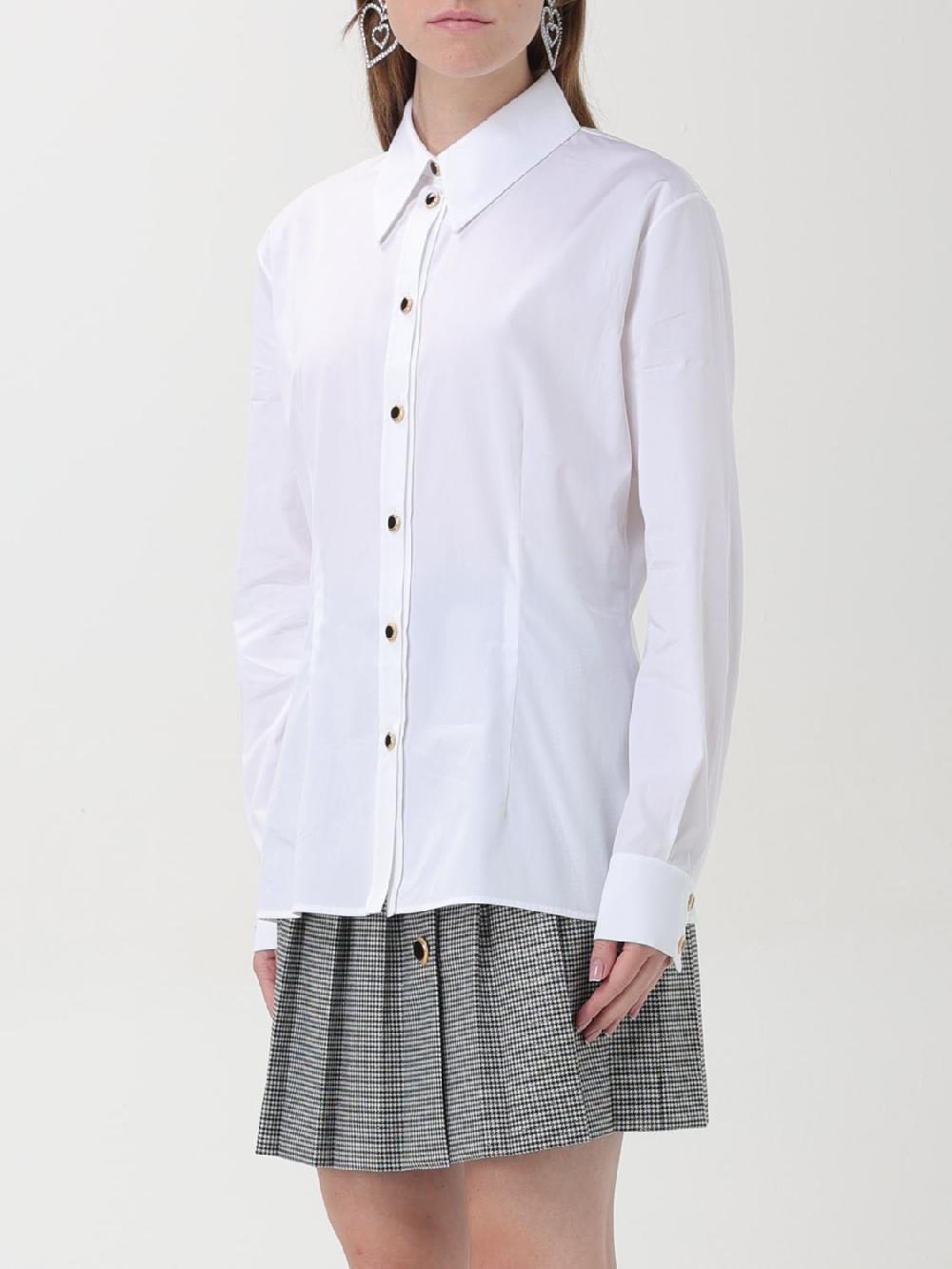 Giglio Camicia Alessandra Rich In Popeline Di Cotone